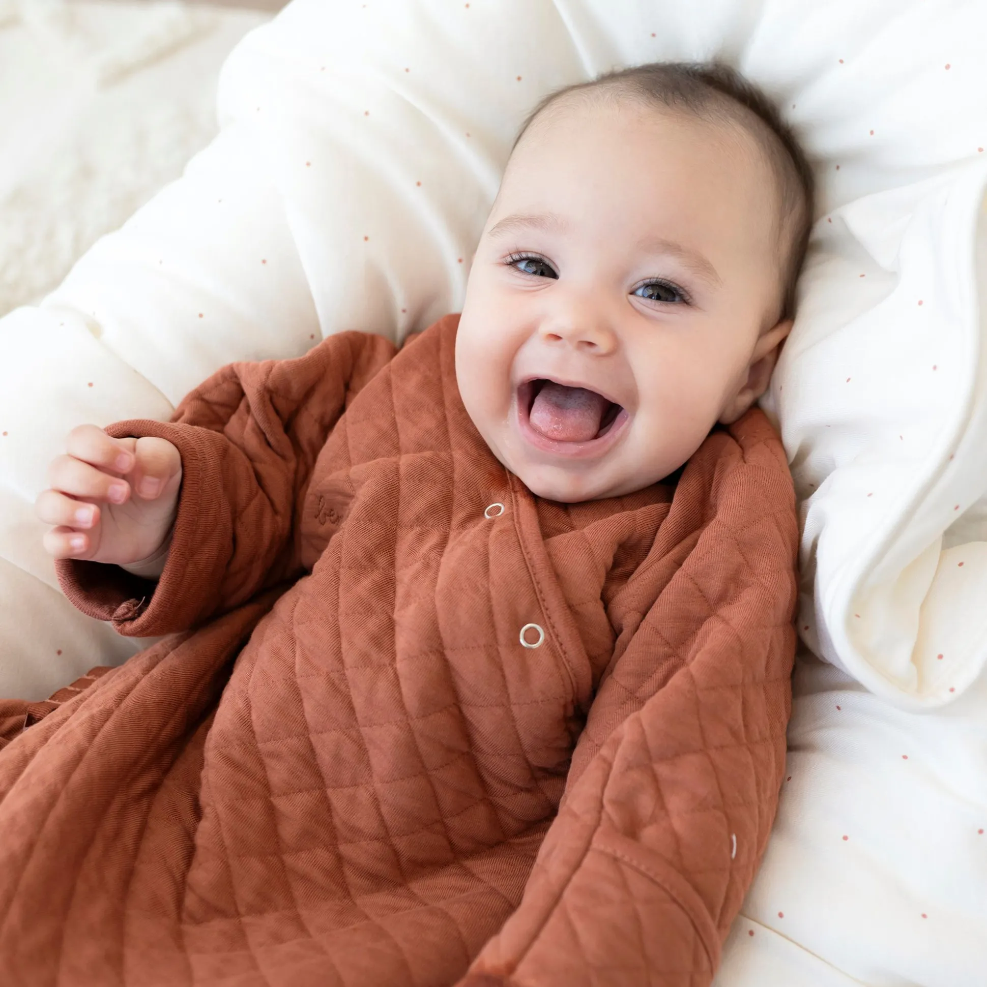 Magic Bag Pady Quilted Jersey 1-4M Quilt Brick Tog 1.5