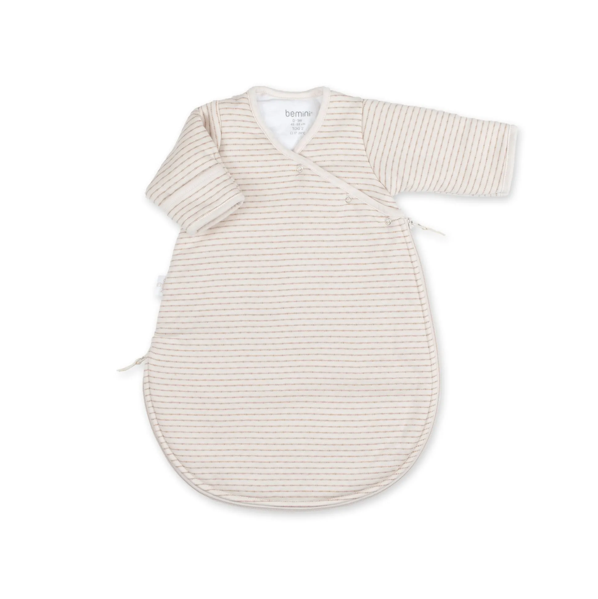 Magic Bag Pady Twin Jersey + Jersey 0-1M Dunes Stripe Grege Tog 2