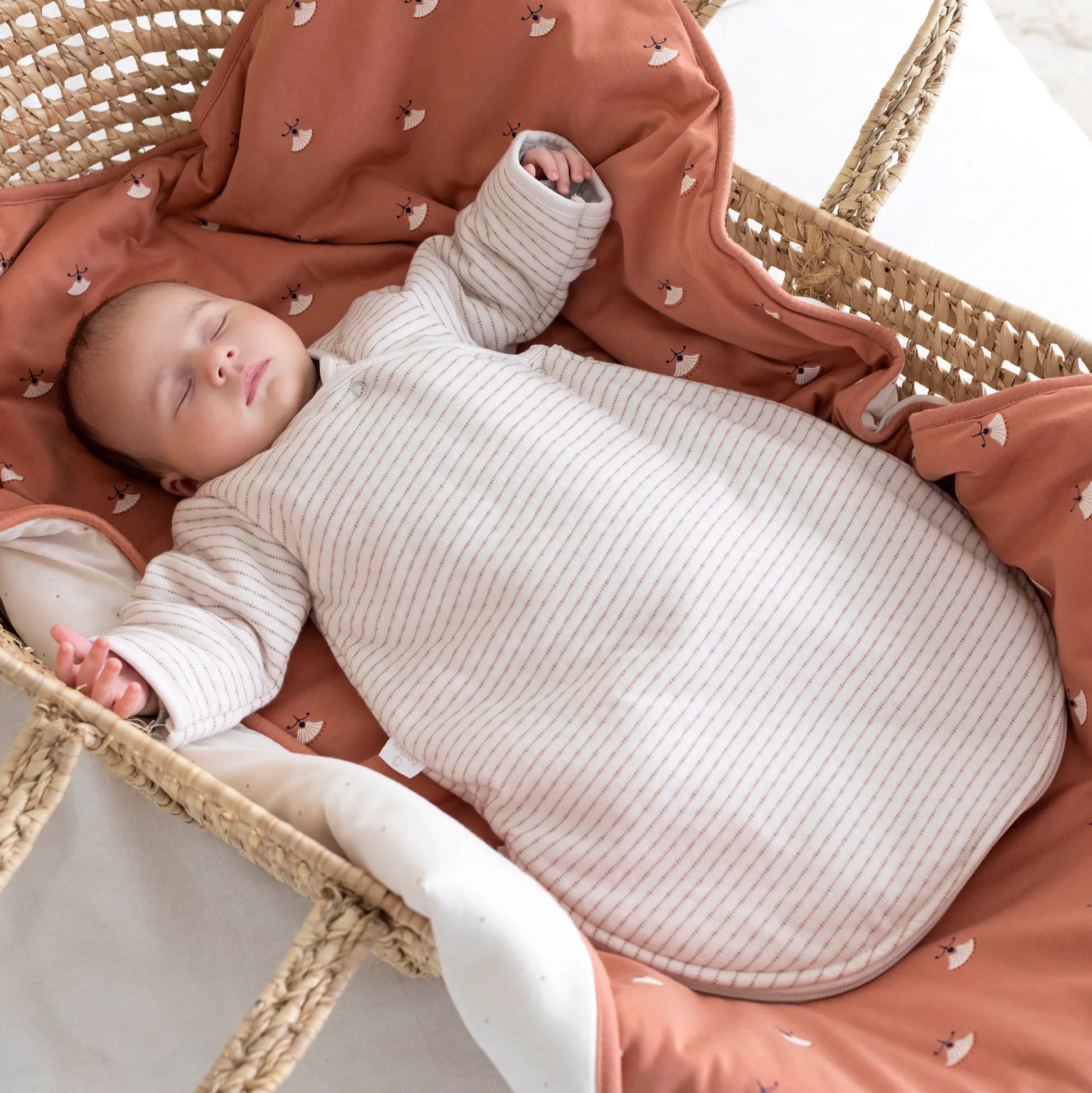 Magic Bag Pady Twin Jersey + Jersey 0-1M Dunes Stripe Grege Tog 2