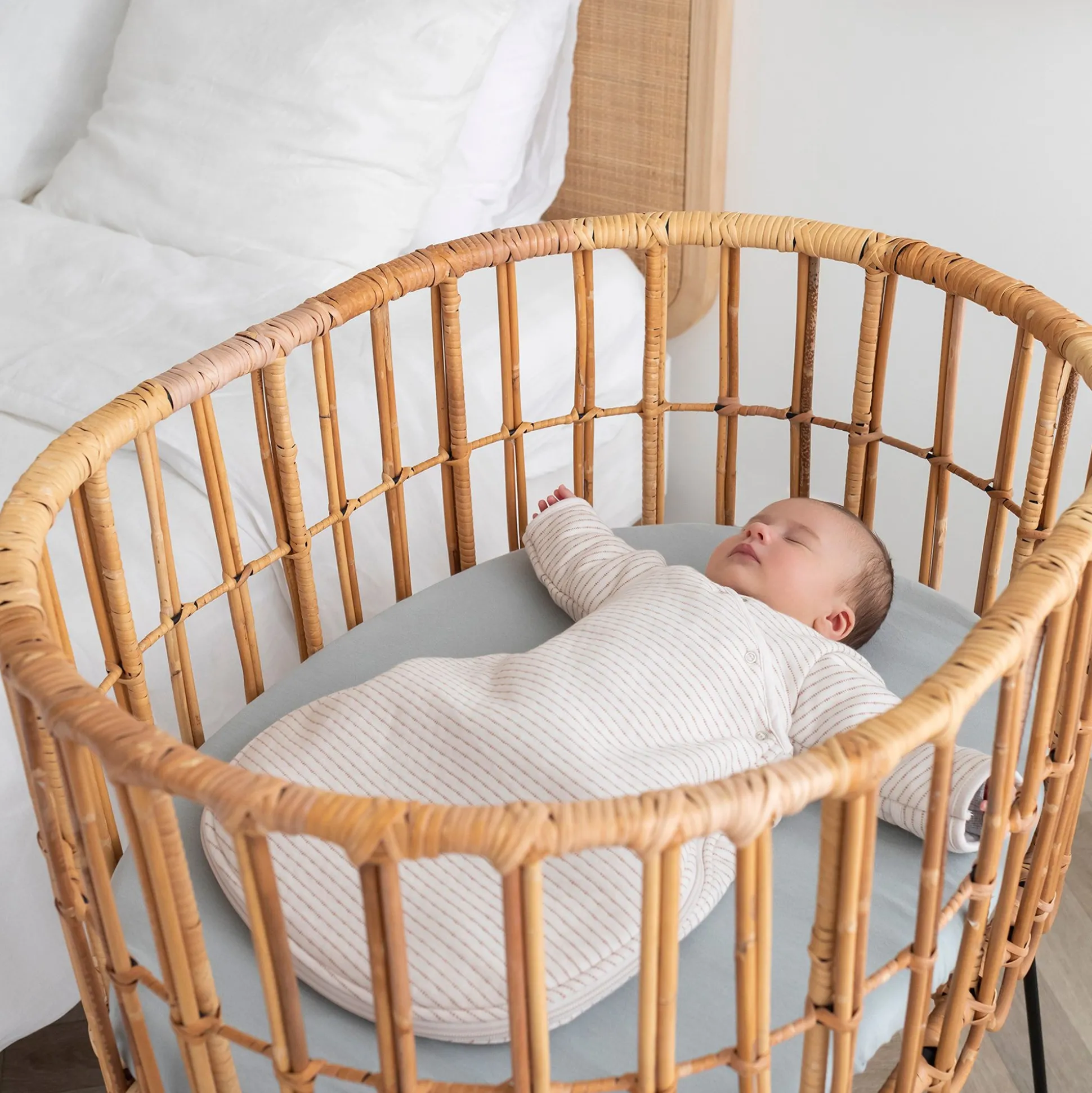 Magic Bag Pady Twin Jersey + Jersey 0-1M Dunes Stripe Grege Tog 2