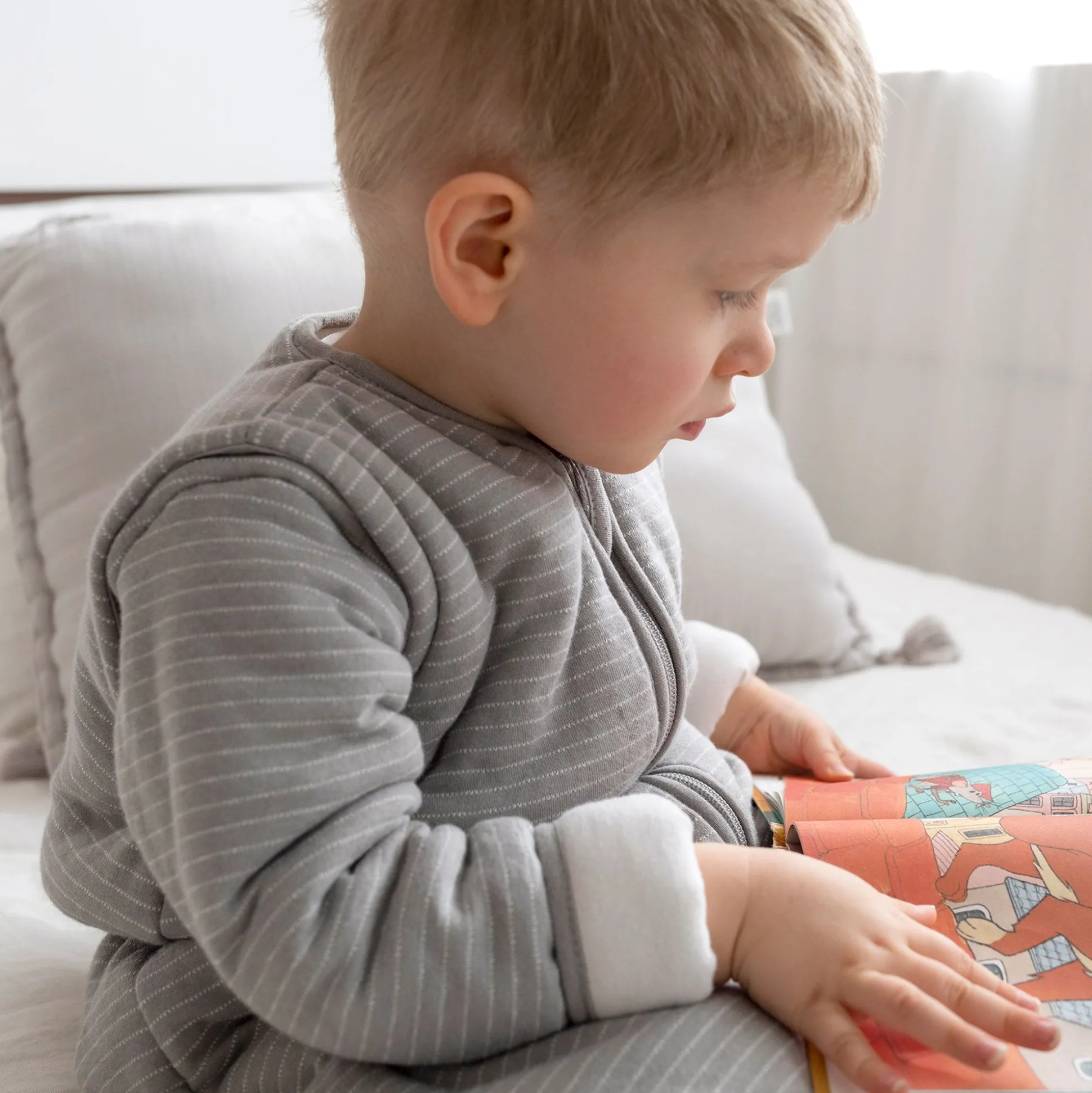 Magic Bag Pady Twin Jersey + Jersey 12-24M Dunes Stripe Shadow Tog 2