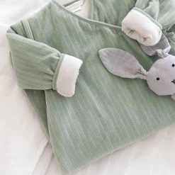 Magic Bag Pady Velvet + Jersey 4-12M Almond Tog 3