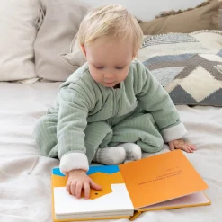 Magic Bag Pady Velvet + Jersey 24-36M Almond Tog 3