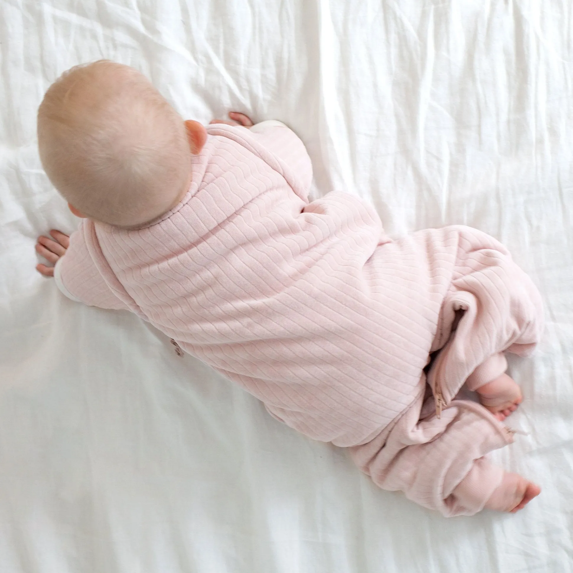 Magic Bag Pady Velvet + Jersey 4-12M Blush Tog 3