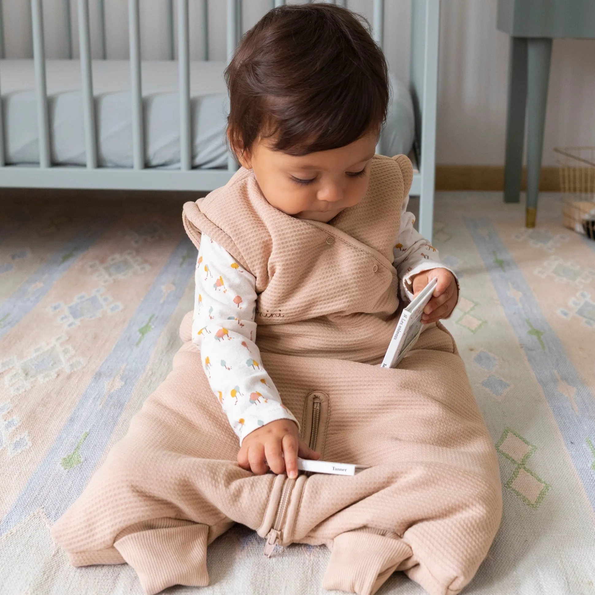 Magic Bag Pady Waffle + Jersey Bio 4-12M Wafle Natural Tog 2.5