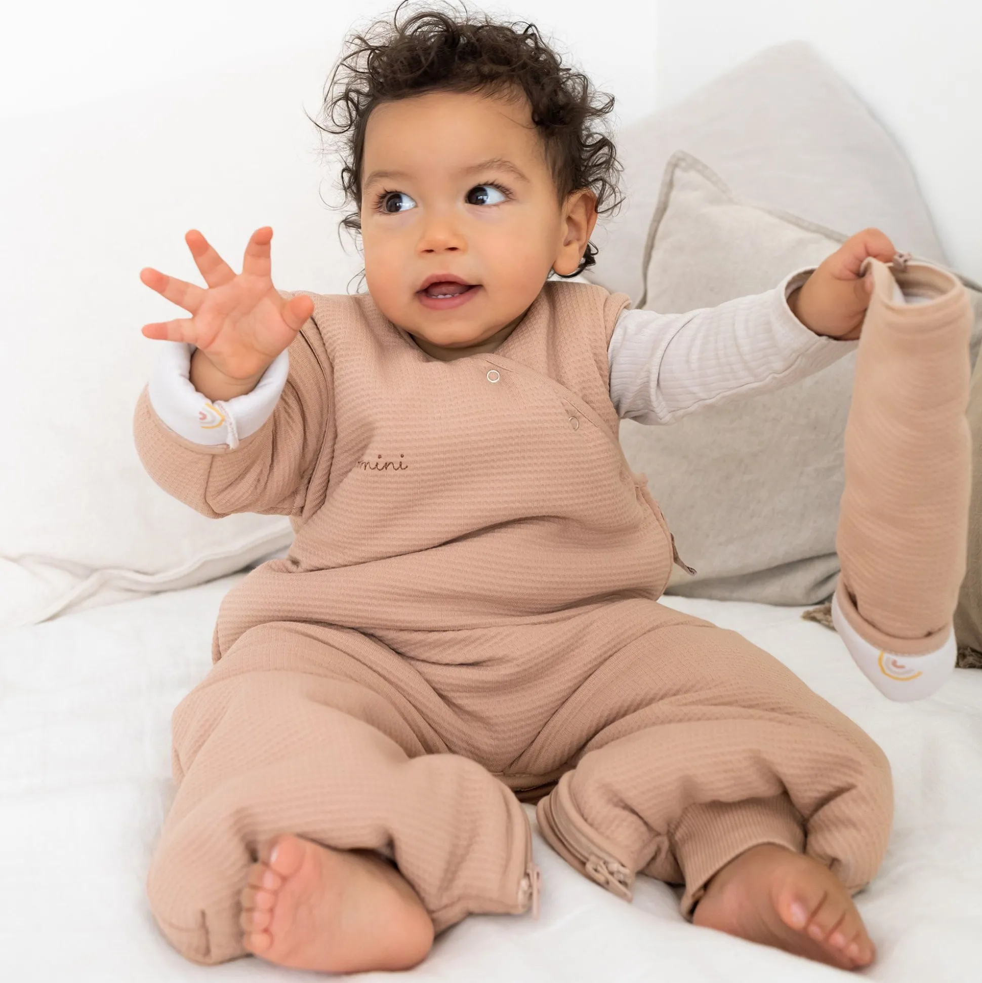 Magic Bag Pady Waffle + Jersey Bio 4-12M Wafle Natural Tog 2.5