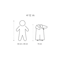 Magic Bag Pady Waffle + Jersey Bio 4-12M Wafle Stone Tog 2.5