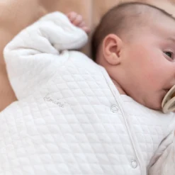 Magic Bag Quilted Jersey 0-1M Bemini Licht Beige Gemeleerd Tog 1.5