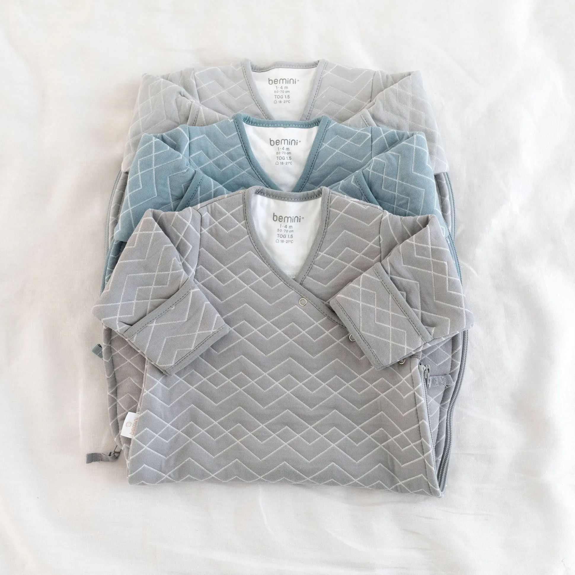 Magic Bag Quilted Jersey 1-4M Osaka Pingu Tog 1.5