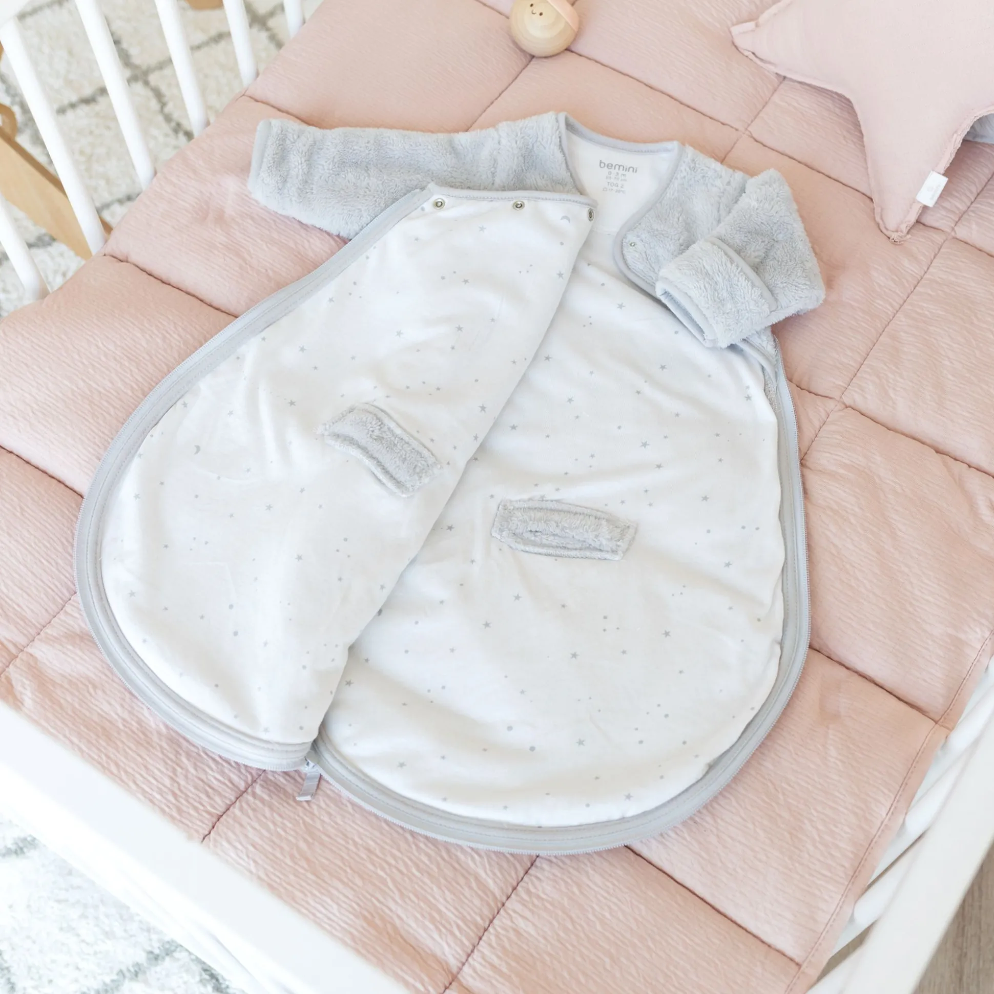 Magic Bag Softy + Jersey 1-4M Bemini Plum Tog 2