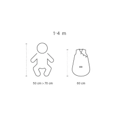 Magic Bag Tetra Jersey 1-4M Cadum Wonder Tog 1