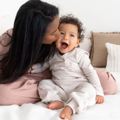 Magic Bag Twin Jersey 4-12M Dunes Stripe Grege Tog 1