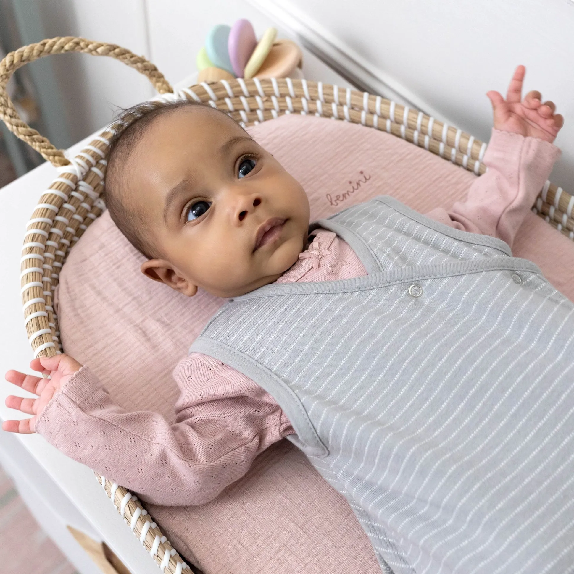 Magic Bag Twin Jersey 1-4M Dunes Stripe Shadow Tog 1