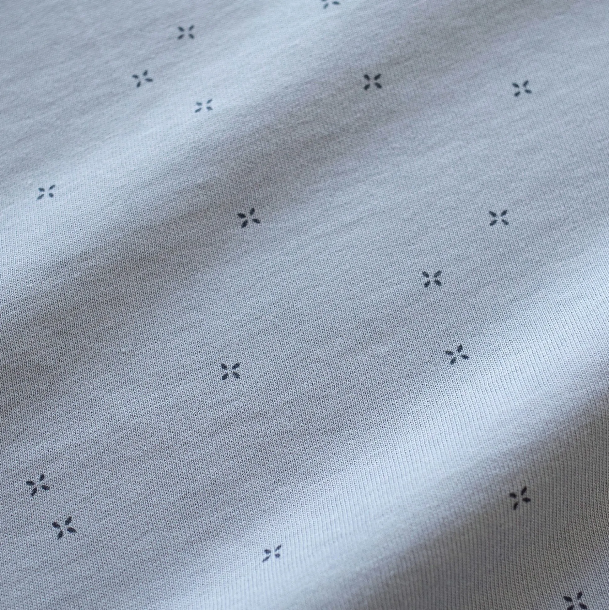 Parklegger Pady Jersey + Bamboe 100X100Cm Oupss Mini Print Stone