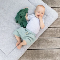 Parklegger Pady Quilted Jersey 100X100Cm Quilt Mix Grey