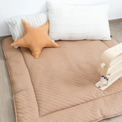 Parklegger Pady Quilted Jersey 100X100Cm Quilt Beige