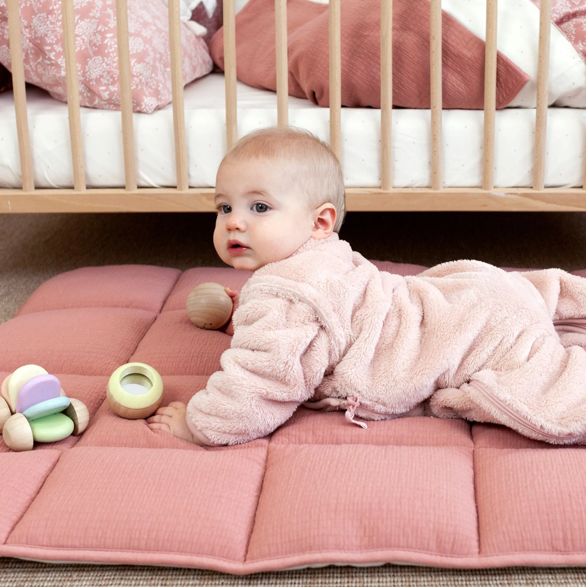 Parklegger Pady Tetra Jersey + Jersey 100X100Cm Cadum Bambi