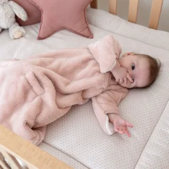 Parklegger Pady Twin Jersey 75X95Cm Dunes Stripe Grege