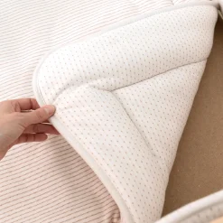 Parklegger Pady Twin Jersey 75X95Cm Dunes Stripe Grege