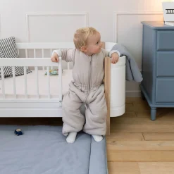 Parklegger Pady Waffle + Jersey Bio 100X100Cm Wafle Stone