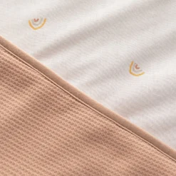 Parklegger Pady Waffle + Jersey Bio 100X100Cm Wafle Natural