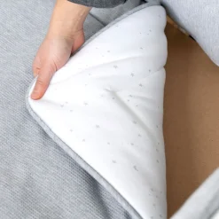 Parklegger Pady Waffle Bio + Jersey Bio 75X95Cm Wafle Mix Grey