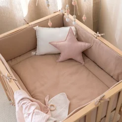 Parkomrander Pady Waffle + Jersey Bio 75X95X28Cm Wafle Natural