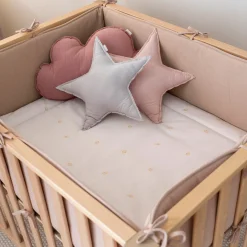 Parkomrander Pady Waffle + Jersey Bio 75X95X28Cm Wafle Natural