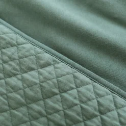 Reisponcho Pady Quilted + Jersey 9-36M Quilt Green
