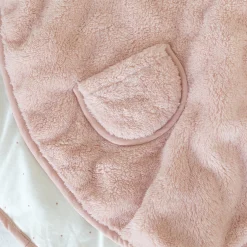 Reisponcho Softy + Jersey 9-36M Blush