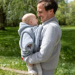 Reisponcho Softy + Jersey 9-36M Stone