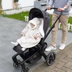 Reisponcho Tetra Jersey + Teddy 9-36M Cadum Sand