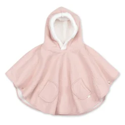 Reisponcho Tetra Jersey + Teddy 9-36M Cadum Blush