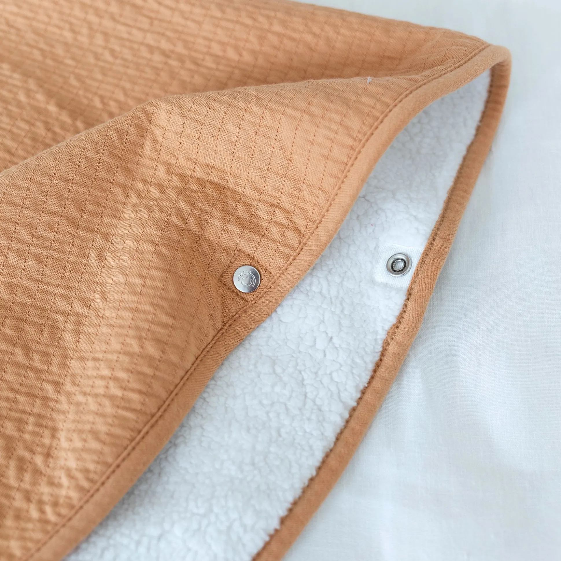 Reisponcho Tetra Jersey + Teddy 9-36M Cadum Biscuit