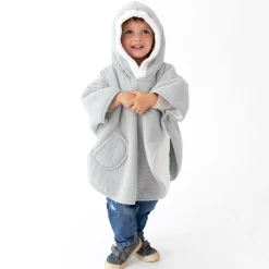 Reisponcho Tetra Jersey + Teddy 9-36M Cadum Grizou