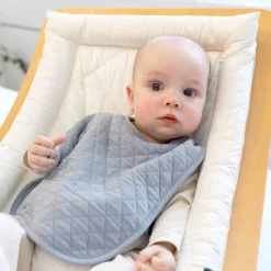 Slab Waterproof Pady Quilted Jersey 37Cm Quilt Stone