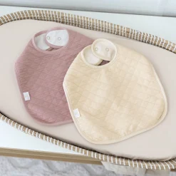 Slab Waterproof Pady Quilted Jersey 37Cm Quilt Cream