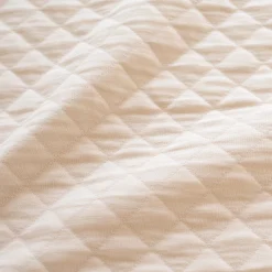 Slab Waterproof Pady Quilted Jersey 37Cm Quilt Cream