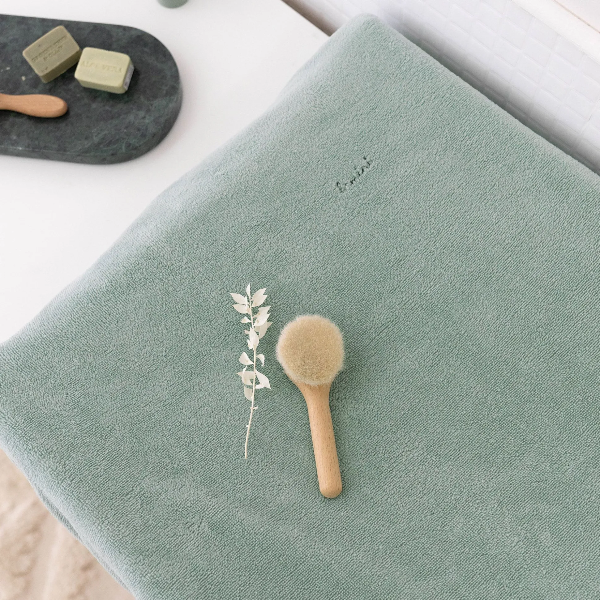 Waskussenhoes Bamboo 50X75Cm Bemini Lunar