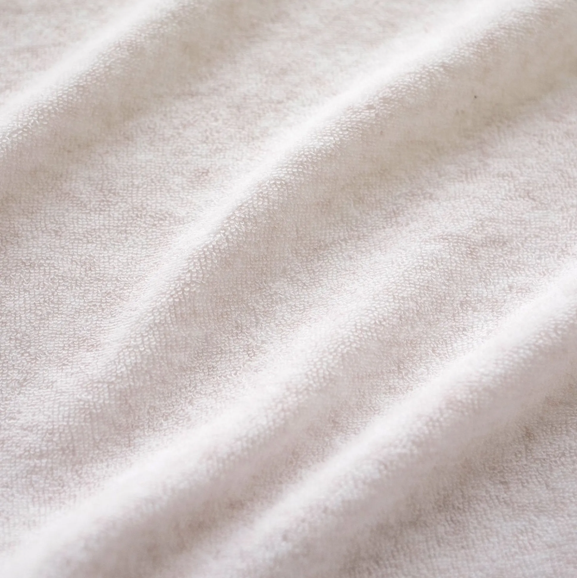 Waskussenhoes Terry 50X75Cm Bemini Licht Beige Gemeleerd