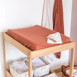 Waskussenhoes Terry 50X75Cm Bemini Terracotta